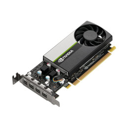 NVIDIA T1000 - Carte graphique - T1000 - 8 Go GDDR6 - PCIe 3.0 x16 profil bas - 4 x Mini Displ... (VCNT1000-8GB-PB)_1