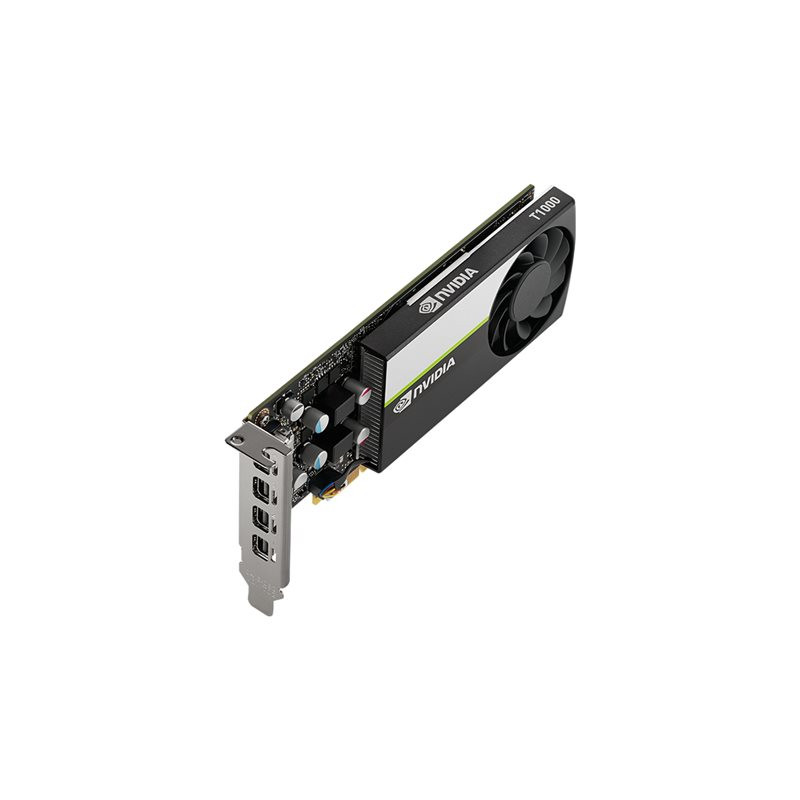 NVIDIA T1000 - Carte graphique - T1000 - 4 Go GDDR6 - PCIe 3.0 x16 profil bas - 4 x Mini DisplayPort (VCNT1000-PB)_1