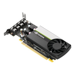 NVIDIA T1000 - Carte graphique - T1000 - 4 Go GDDR6 - PCIe 3.0 x16 profil bas - 4 x Mini DisplayPort (VCNT1000-PB)_2