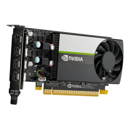 NVIDIA T1000 - Carte graphique - T1000 - 4 Go GDDR6 - PCIe 3.0 x16 profil bas - 4 x Mini DisplayPort (VCNT1000-PB)_6