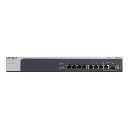 Switch non manageable ProSAFE XS508M7 ports 100Mb, 1, 2.5, 5 ou 10 Go + 1 port SFP+ Go - 10 GoBo... (XS508M-100EUS)_1