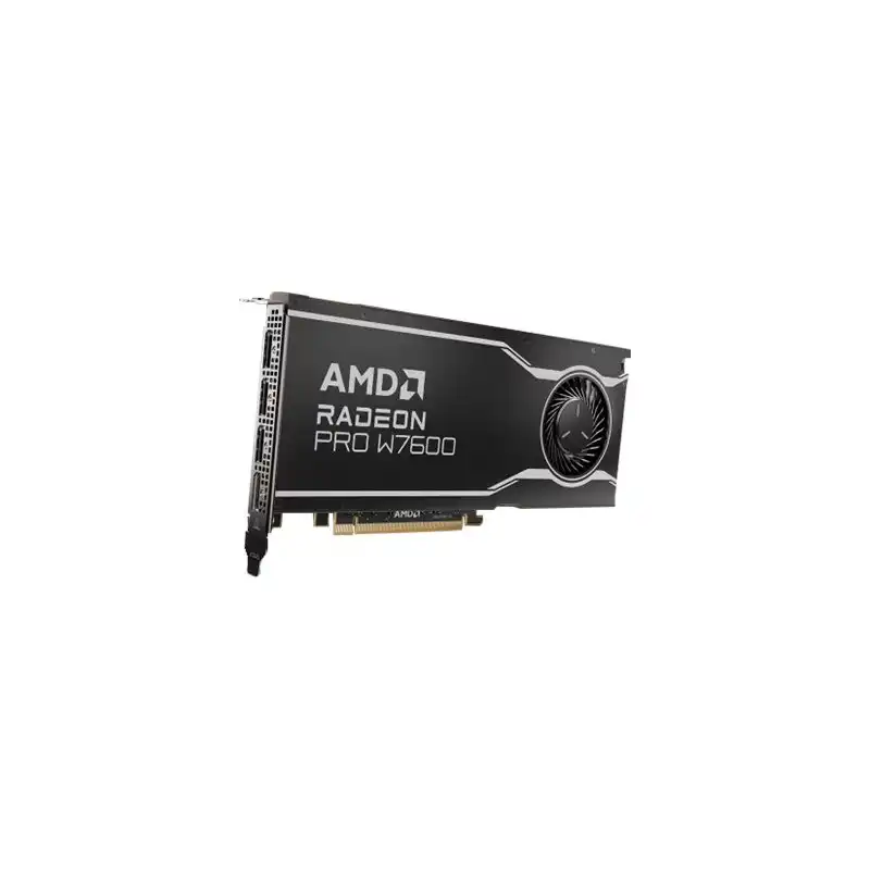 AMD Radeon Pro W7600 - Carte graphique - Radeon Pro W7600 - 8 Go GDDR6 - PCIe 4.0 x8 - 4 x DisplayPort (100-300000077)_1