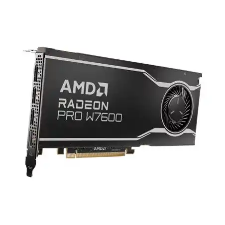 AMD Radeon Pro W7600 - Carte graphique - Radeon Pro W7600 - 8 Go GDDR6 - PCIe 4.0 x8 - 4 x DisplayPort (100-300000077)_1