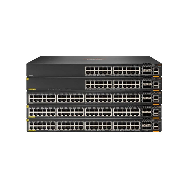 HPE Aruba 6200M 24G Class4 PoE 4SFP+ - Commutateur - C3 - Géré - 24 x 10 - 100 - 1000 (PoE+) + 4 x 1 Gi... (R8Q68A)_1