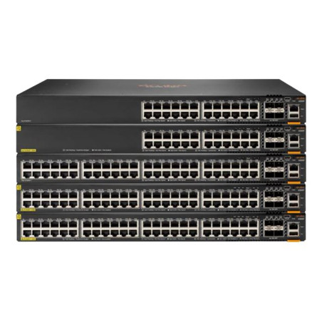 HPE Aruba 6200M 24G Class4 PoE 4SFP+ - Commutateur - C3 - Géré - 24 x 10 - 100 - 1000 (PoE+) + 4 x 1 Gi... (R8Q68A)_1
