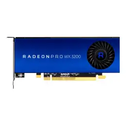 AMD Radeon Pro WX 3200 - Carte graphique - Radeon Pro WX 3200 - 4 Go GDDR5 - PCIe 3.0 x16 profil bas - 4... (100-506115)_1