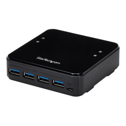 StarTech.com Switch de partage de périphériques USB 3.0 avec 4 entrées - 4 sorties - Alimentation p... (HBS304A24A)_1