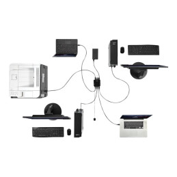 StarTech.com Switch de partage de périphériques USB 3.0 avec 4 entrées - 4 sorties - Alimentation p... (HBS304A24A)_7