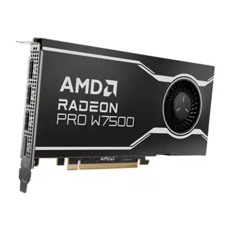 AMD Radeon Pro W7500 - Carte graphique - Radeon Pro W7500 - 8 Go GDDR6 - PCIe 4.0 x8 - 4 x DisplayPort (100-300000078)_1