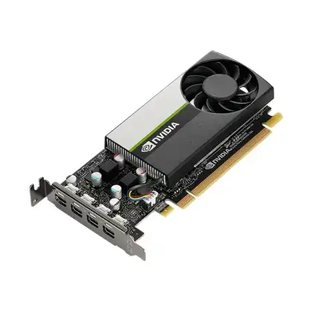 NVIDIA T1000 - Carte graphique - T1000 - 8 Go GDDR6 - PCIe 3.0 x16 profil bas - 4 x Mini DisplayPort (VCNT1000-8GB-PB)_1