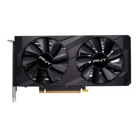 PNY GeForce VERTO RTX 3050 Dual Fan - Carte graphique - GF RTX 3050 - 8 Go GDDR6 - PCIe 4.0 x8 - HDM... (VCG30508DFBPB1)_1