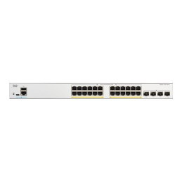 Cisco Catalyst 1200-24FP-4X - Commutateur - C3 - intelligent - 24 x 10 - 100 - 1000 (PoE+) + 4 x... (C1200-24FP-4X)_2