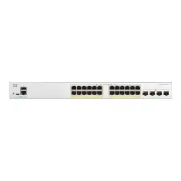 Cisco Catalyst 1200-24FP-4X - Commutateur - C3 - intelligent - 24 x 10 - 100 - 1000 (PoE+) + 4 x... (C1200-24FP-4X)_2