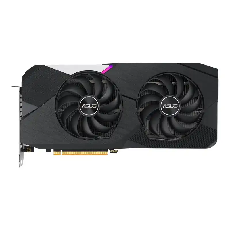 ASUS Dual Radeon RX 6750 XT OC Edition - Carte graphique - Radeon RX 6750 XT - 12 Go GDDR6 - PCIe 4... (90YV0HK0-M0NA00)_1