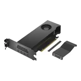 NVIDIA RTX A2000 - Carte graphique - RTX A2000 - 12 Go GDDR6 - PCIe 4.0 x16 - 4 x Mini DisplayPort - OEM... (4X61J52232)_1