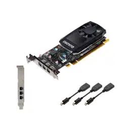 NVIDIA QUADRO P400 - Carte graphique - Quadro P400 - 2 Go - PCIe x16 - 3 x Mini DisplayPort - pou... (S26361-F4066-L400)_4