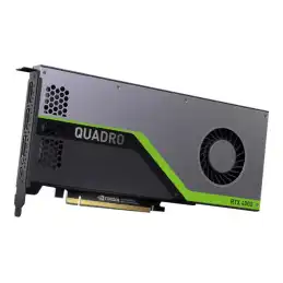 NVIDIA Quadro RTX 4000 - Carte graphique - Quadro RTX 4000 - 8 Go GDDR6 - PCIe 3.0 x16 - 3 x DisplayPort... (4X60Z97113)_1