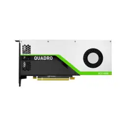 NVIDIA Quadro RTX 4000 - Carte graphique - Quadro RTX 4000 - 8 Go GDDR6 - PCIe 3.0 x16 - 3 x DisplayPort... (4X60Z97113)_2