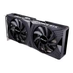 PNY GeForce RTX 4070 12GB - VERTO Dual Fan Edition - carte graphique - GeForce RTX 4070 - 12 Go GDD... (VCG407012DFXPB1)_5