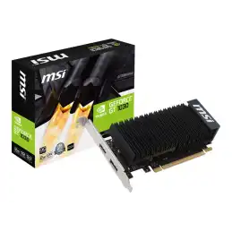 MSI GT 1030 2GHD4 LP OC - Carte graphique - GF GT 1030 - 2 Go DDR4 - PCIe 3.0 x4 profil... (GEFORCE GT 1030 2GHD4 LP OC)_4