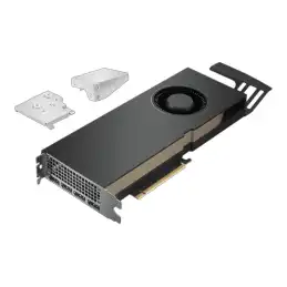 NVIDIA RTX A5000 - Carte graphique - RTX A5000 - 24 Go GDDR6 - PCIe 4.0 x16 - 4 x DisplayPort - pour Thi... (4X61D97085)_1