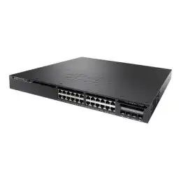 Cisco Catalyst 3650-24TS-E - Commutateur - C3 - Géré - 24 x 10 - 100 - 1000 + 4 x SFP - de bur... (WS-C3650-24TS-E)_1