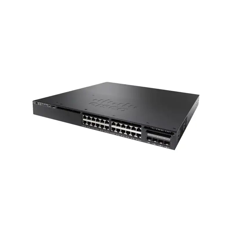 Cisco Catalyst 3650-24TS-E - Commutateur - C3 - Géré - 24 x 10 - 100 - 1000 + 4 x SFP - de bur... (WS-C3650-24TS-E)_1