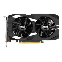 ASUS DUAL-GTX1650-O4G - OC Edition - carte graphique - GF GTX 1650 - 4 Go GDDR5 - PCIe 3.0 x16 - DV... (90YV0CV2-M0NA00)_1