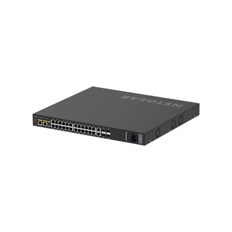 NETGEAR M4250-26G4XF-PoE+ - Commutateur - C3 - Géré - 24 x 10 - 100 - 1000 (PoE+) + 2 x 10 - ... (GSM4230PX-100EUS)_1