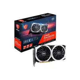 MSI Radeon RX 6600 XT MECH 2X 8G OC - Carte graphique - Radeon RX 6600 XT - 8 Go GD... (RADEON RX 6600 XT MECH 2X 8G OC)_1