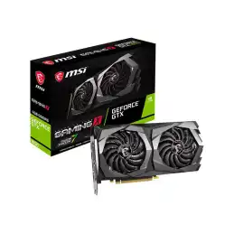 MSI GeForce GTX 1650 D6 GAMING X - Carte graphique - GF GTX 1650 - 4 Go GDDR6 - PCIe 3... (GEFORCE GTX 1650 D6 GAMING X)_4