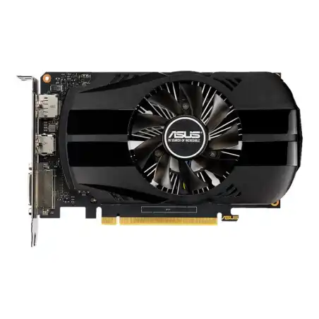 ASUS PH-GTX1650-O4G - OC Edition - carte graphique - GF GTX 1650 - 4 Go GDDR5 - PCIe 3.0 x16 - DVI,... (90YV0CV0-M0NA00)_1