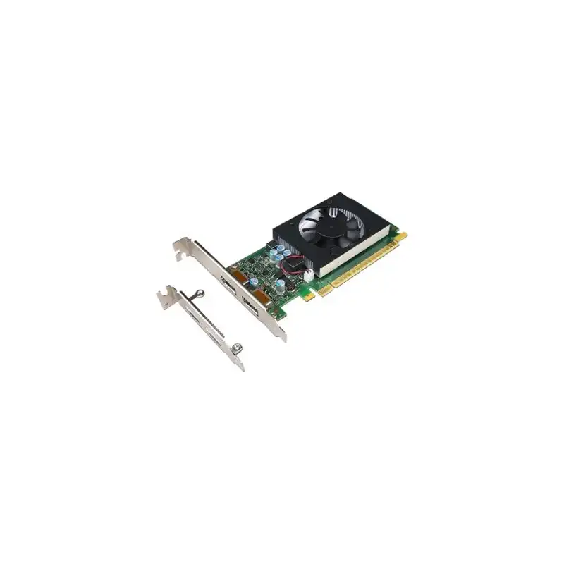 NVIDIA GeForce GT730 - Carte graphique - GF GT 730 - 2 Go GDDR5 - PCIe 2.0 x8 profil bas - DisplayPort -... (4X60M97031)_1