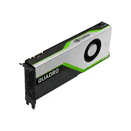 NVIDIA Quadro RTX 5000 - Carte graphique - Quadro RTX 5000 - 16 Go GDDR6 - PCIe 3.0 x16 - 4 x DisplayPor... (4X67A17267)_1