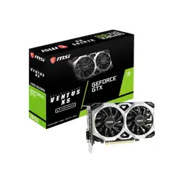 MSI GeForce GTX 1650 D6 VENTUS XS - Carte graphique - GF GTX 1650 - 4 Go GDDR6 - PCIe... (GEFORCE GTX 1650 D6 VENTUS XS)_4