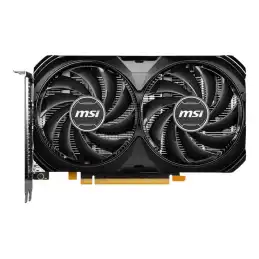 MSI GeForce RTX 4060 VENTUS 2X BLACK 8G OC - Carte graphique - GeForce RTX 4060 - 8 Go GDDR6 - PCIe 4.0 x... (V516-004R)_1