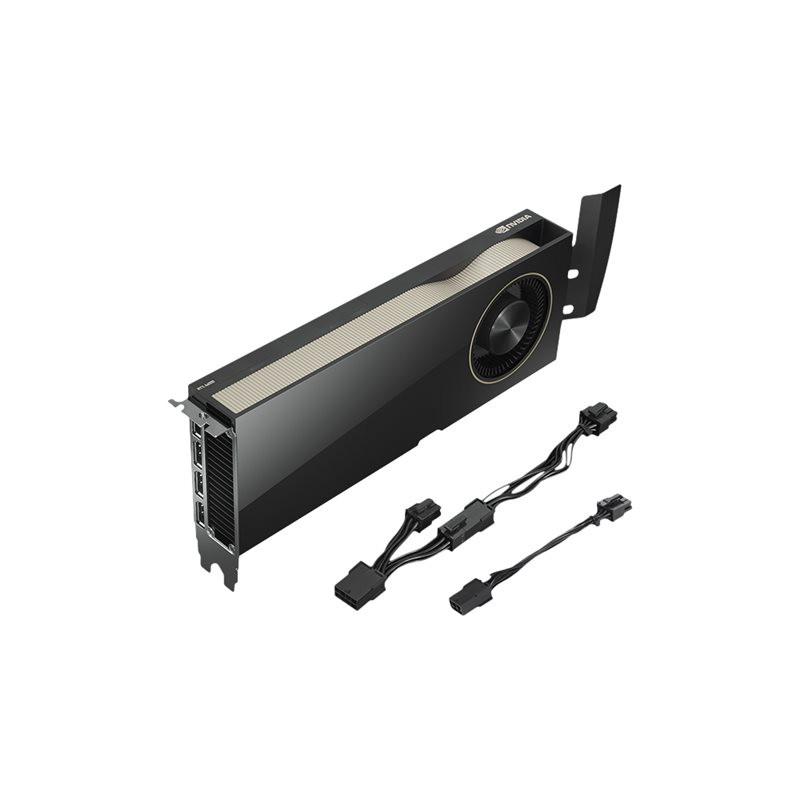 Carte graphique - RTX A6000 - 48 Go GDDR6 - PCIe 4.0 x16 - 4 x DisplayPort (4X61L87571)_1