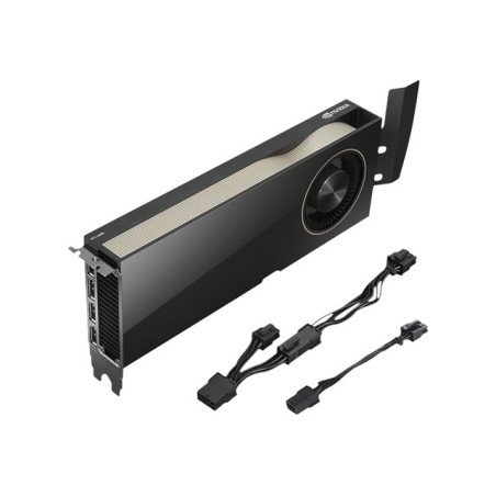 Carte graphique - RTX A6000 - 48 Go GDDR6 - PCIe 4.0 x16 - 4 x DisplayPort (4X61L87571)_1