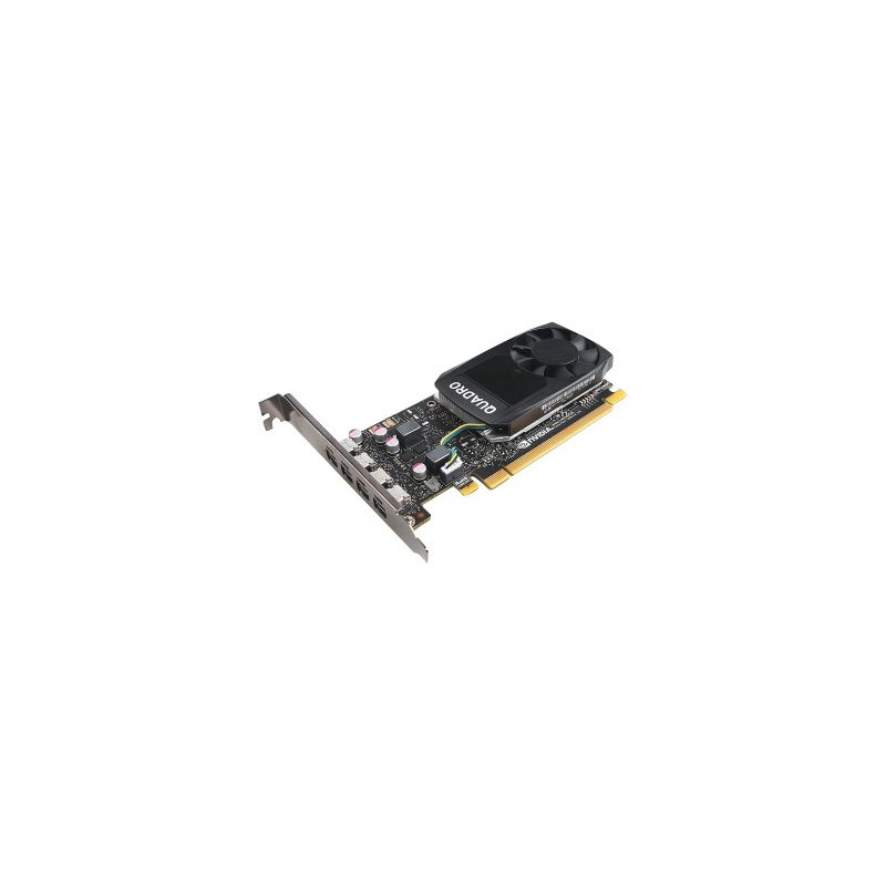 Carte graphique - Quadro P1000 - 4 Go GDDR5 - PCIe 3.0 x16 - 4 x Mini DisplayPort - pour ThinkStati... (4X60N86661)_1