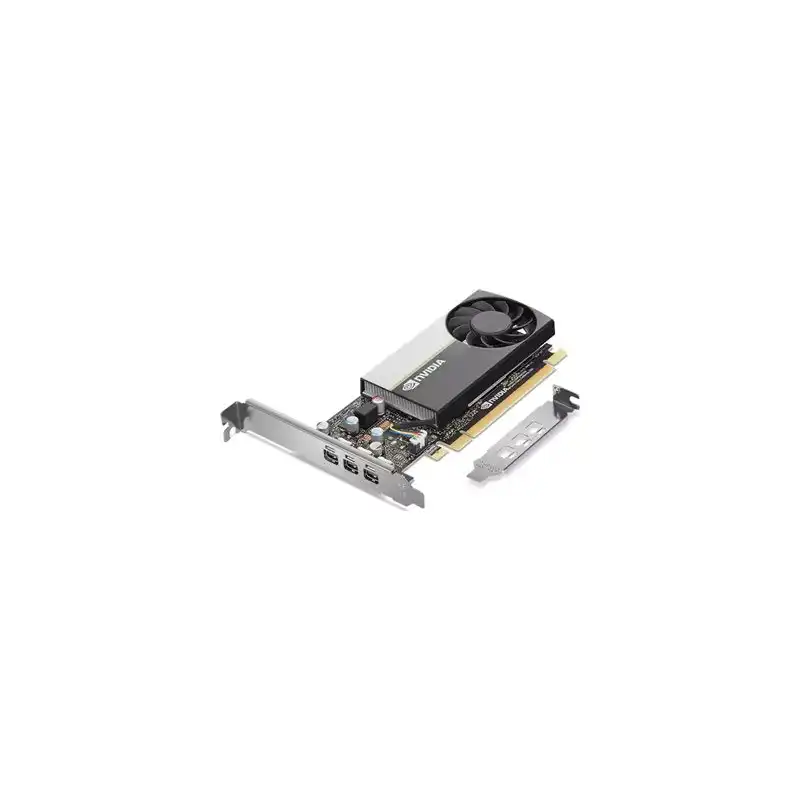 NVIDIA T400 - Carte graphique - T400 - 4 Go GDDR6 - PCIe 3.0 x16 - 3 x Mini DisplayPort - pour ThinkStat... (4X61J52234)_1