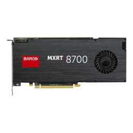 Barco MXRT-8700 - Carte graphique - 16 Go GDDR5 - PCIe 3.0 x16 - 6 x Mini DisplayPort (K9306048)_1