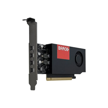 Carte graphique - NVIDIA Ampere - 4 Go GDDR6 - PCIe 4.0 x8 profil bas - 4 x Mini DisplayPort (K9306049)_1