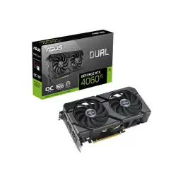 ASUS Dual GeForce RTX 4060 Ti EVO 16GB - OC Edition - carte graphique - GeForce RTX 4060 Ti - ... (90YV0JH8-M0NA00)_8