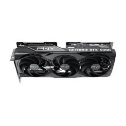 PNY GEFORCE RTX 5080 - Carte graphique - GeForce RTX 5080 - 16 Go GDDR7 - PCIe 5.0 x16 - 3 x D... (VCG508016TFXPB1)_3